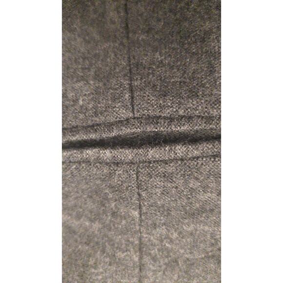 Brooks Brothers 346 Women's One Button Sweater w/Pockets Grey, Elbow Pads Wool - Picture 7 of 8